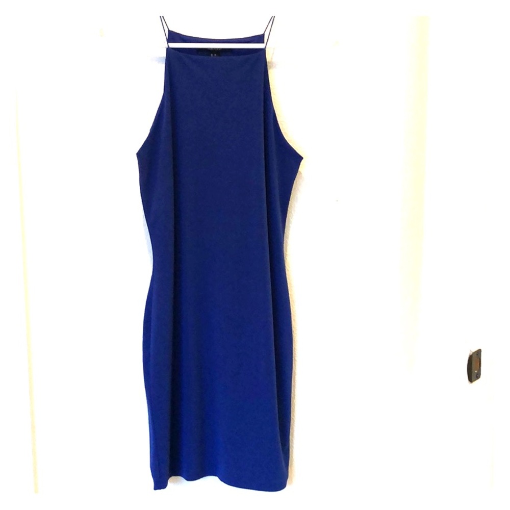 Royal Blue Mini Dress